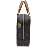 ルイ・ヴィトン LOUIS VUITTON スポンティーニ M47500 ブラウン モノグラムキャンバス レディース ハンドバッグ