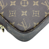 ルイ・ヴィトン LOUIS VUITTON スポンティーニ M47500 ブラウン モノグラムキャンバス レディース ハンドバッグ