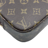 ルイ・ヴィトン LOUIS VUITTON スポンティーニ M47500 ブラウン モノグラムキャンバス レディース ハンドバッグ
