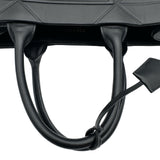 プラダ PRADA シンボル トップステッチ ミディアム 1BA378 ブラック レザー レディース トートバッグ