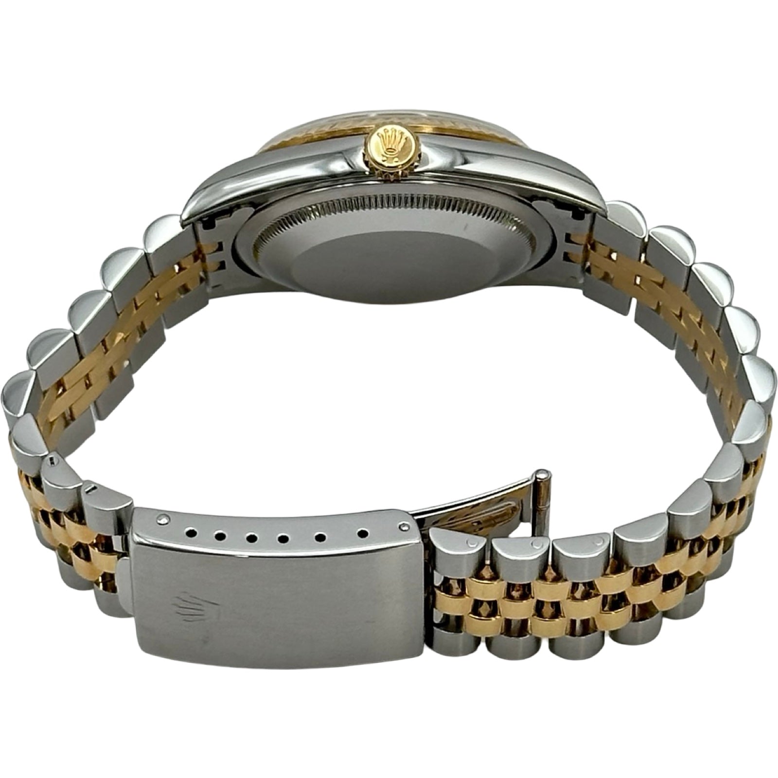 ロレックス ROLEX デイトジャスト 16233 アイボリー/ピラミッド