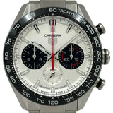 タグ・ホイヤー TAG HEUER カレラ キャリバー ホイヤー02 スポーツクロノグラフ 160th CBN2A1D.BA0643 シルバー ステンレススチール 自動巻き メンズ 腕時計