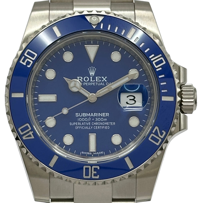 ロレックス ROLEX サブマリーナ 116619LB ブルー ホワイトゴールド