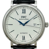 インターナショナルウォッチカンパニー IWC ポートフィノ オートマティック 150イヤーズ 2000本限定 IW356519 ホワイト ステンレススチール 自動巻き メンズ 腕時計