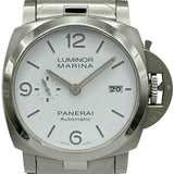 パネライ PANERAI ルミノール マリーナ PAM01564 ホワイト ステンレススチール 自動巻き メンズ 腕時計