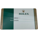 ロレックス ROLEX エクスプローラー１ 214270 ブラック ステンレススチール 自動巻き レディース 腕時計