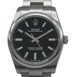 ロレックス ROLEX オイスター パーペチュアル 34 124200 ブラック ステンレススチール 自動巻き ユニセックス 腕時計