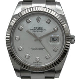 ロレックス ROLEX デイトジャスト 41 126334NG ホワイトシェル ホワイトゴールド/ステンレススチール 自動巻き メンズ 腕時計