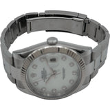 ロレックス ROLEX デイトジャスト 41 126334NG ホワイトシェル ホワイトゴールド/ステンレススチール 自動巻き メンズ 腕時計