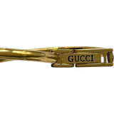 グッチ GUCCI チェンジベゼル 11/12.2 ホワイト ゴールドプレーテッド クオーツ レディース 腕時計