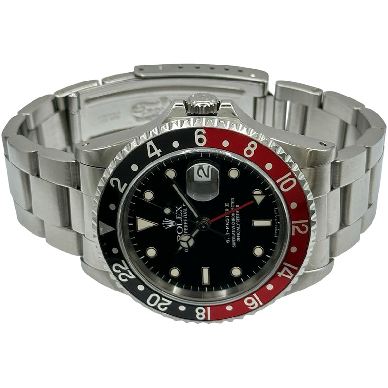 ロレックス ROLEX GMTマスター2 16710 ブラック ステンレススチール