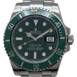 ロレックス ROLEX サブマリーナ 116610LV グリーン ステンレススチール 自動巻き メンズ 腕時計