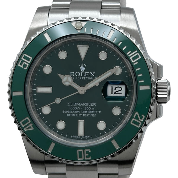ロレックス ROLEX サブマリーナ 116610LV グリーン ステンレススチール