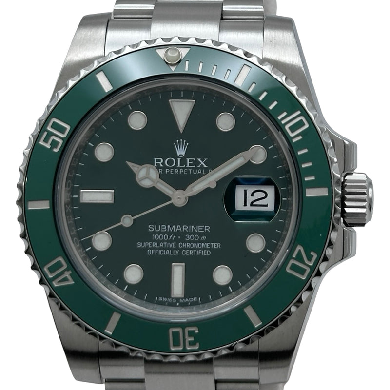ロレックス ROLEX サブマリーナ 116610LV グリーン ステンレススチール