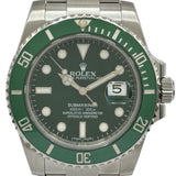 ロレックス ROLEX サブマリーナ 116610LV グリーン ステンレススチール 自動巻き メンズ 腕時計