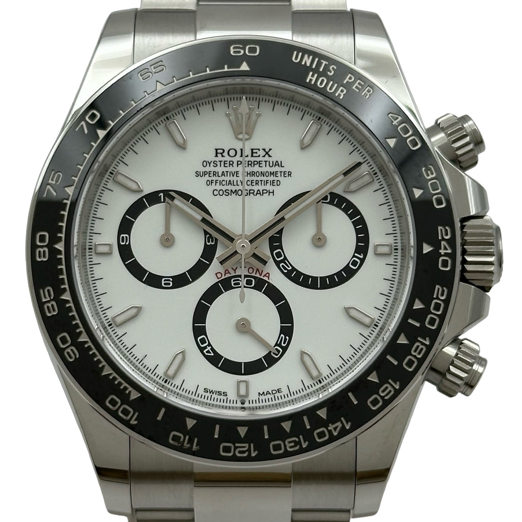ROLEX デイトナ 自動巻き 腕時計 ロレックス ROLEX デイトナ 126500LN ホワイト ステンレススチール