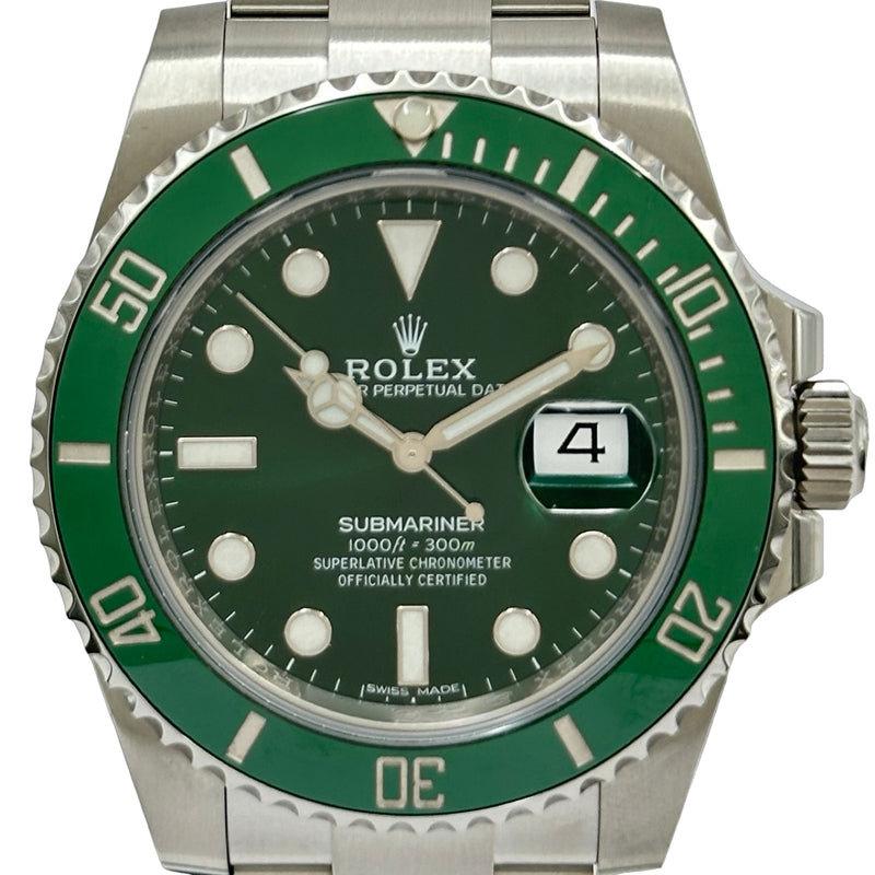 ロレックス ROLEX サブマリーナ 116610LV グリーン ステンレススチール