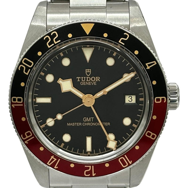 チューダー/チュードル TUDOR ブラックベイ58 GMT 7939G1A0NRU ブラック ステンレススチール 自動巻き メンズ 腕時計 チューダー/チュードル TUDOR ブラックベイ58 GMT 7939G1A0NRU