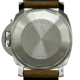 パネライ PANERAI ルミノール マリーナ オートマティック アッチャイオ PAM01048 ブラック ステンレススチール 自動巻き メンズ 腕時計