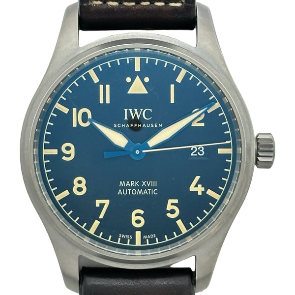 インターナショナルウォッチカンパニー IWC パイロットウォッチ マーク18 ヘリテージ IW327006 ブラック チタン 自動巻き メンズ 腕時計 インターナショナルウォッチカンパニー IWC パイロットウォッチ マーク