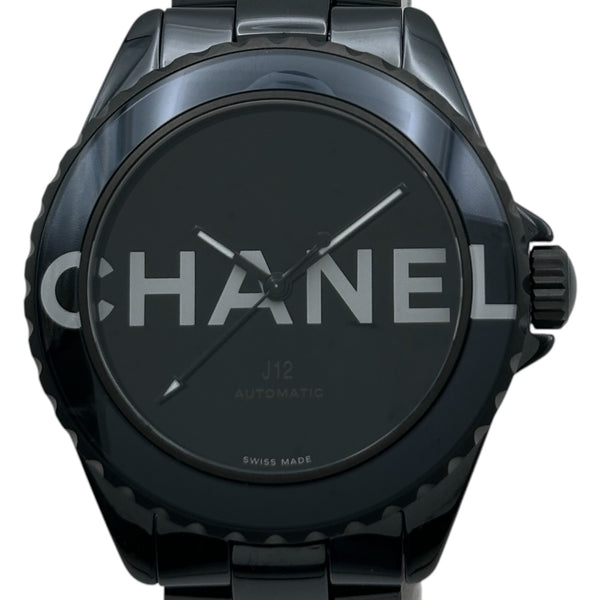 シャネル CHANEL J12 ウォンテッド ドゥ シャネル 38mm H7418 ブラック