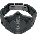 シャネル CHANEL J12 ウォンテッド ドゥ シャネル 38mm H7418 ブラック セラミック 自動巻き メンズ 腕時計