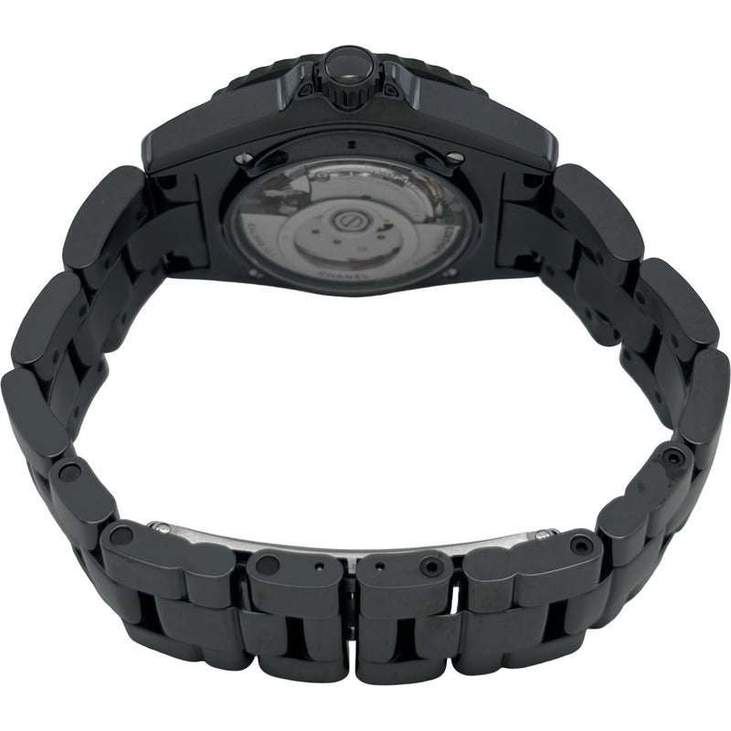 シャネル CHANEL J12 ウォンテッド ドゥ シャネル 38mm H7418 ブラック
