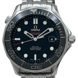 オメガ OMEGA シーマスター ダイバー 300M コーアクシャル クロノメーター 212.30.41.20.01.003 ブラック ステンレススチール 自動巻き メンズ 腕時計