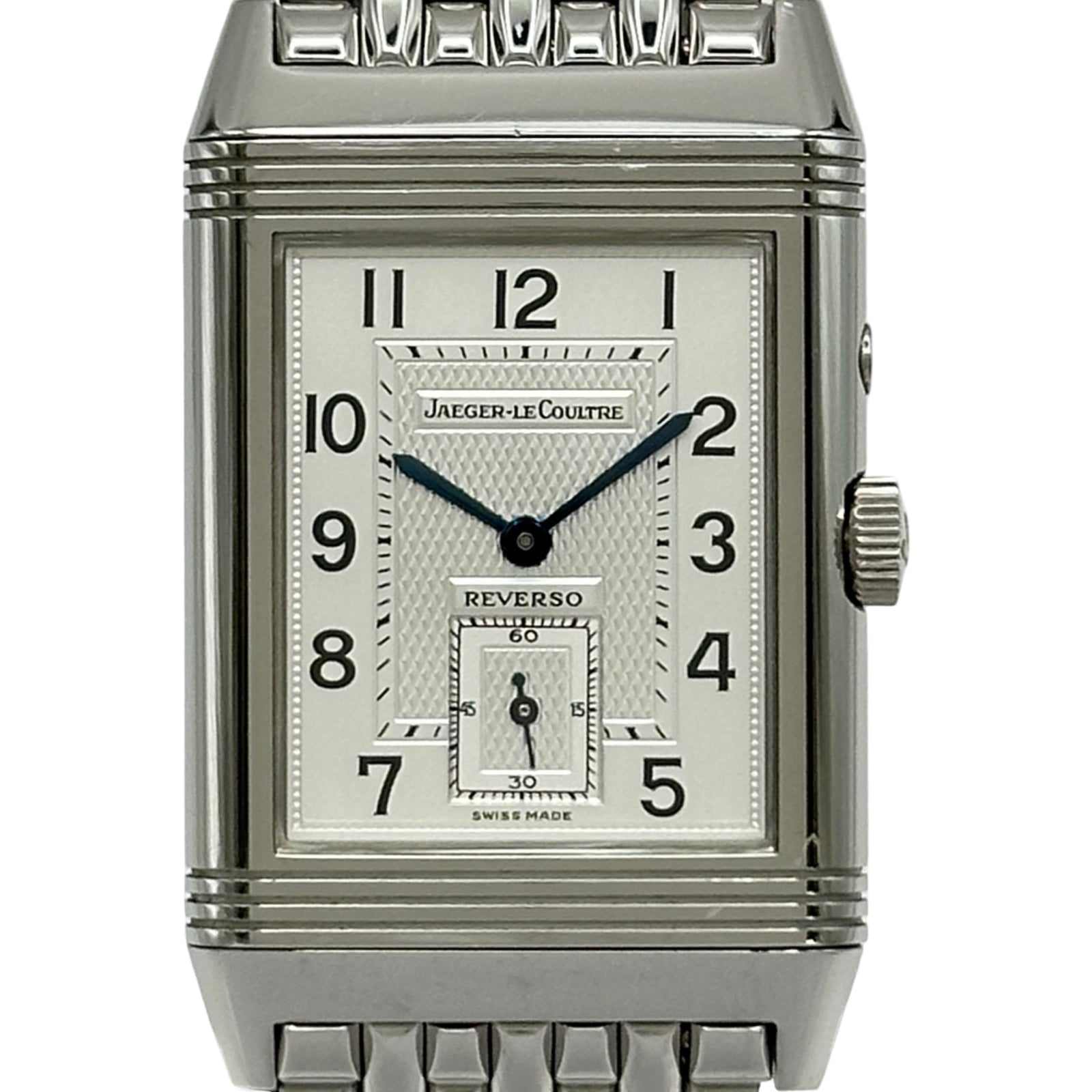 ジャガー・ルクルト JAEGER-LE COULTRE レベルソ デュオ ナイト＆デイ 270.8.54 シルバー ステンレススチール 手巻き メンズ 腕時計 ジャガー・ルクルト JAEGER-LE COULTRE レベルソ デュオ ナイト＆デイ