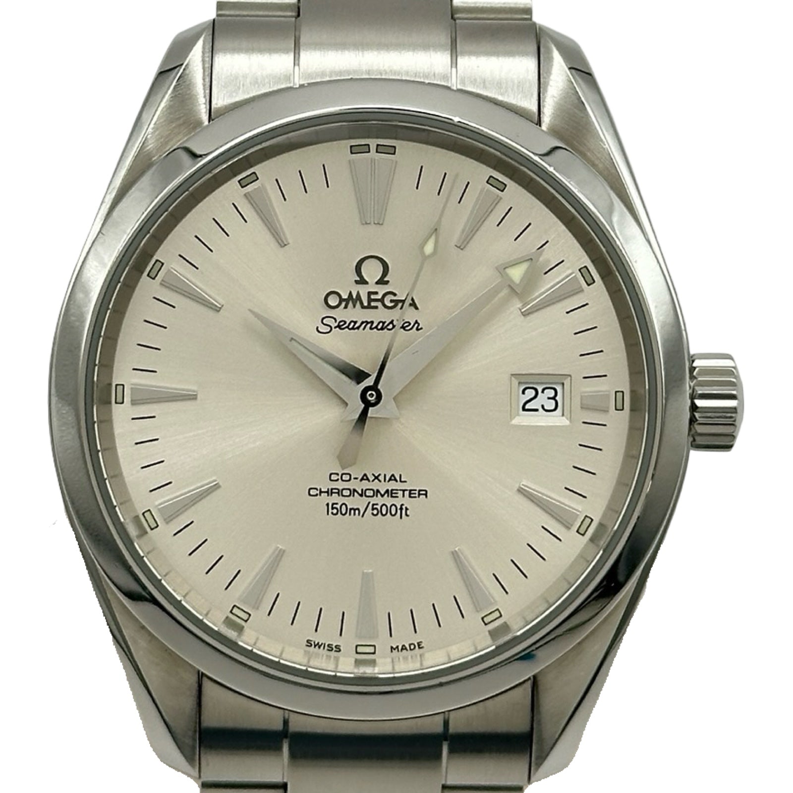 OMEGA アクアテラ　コーアクシャル クロノメーター GMT 150M オメガ OMEGA シーマスターアクアテラ150M コーアクシャル クロノ