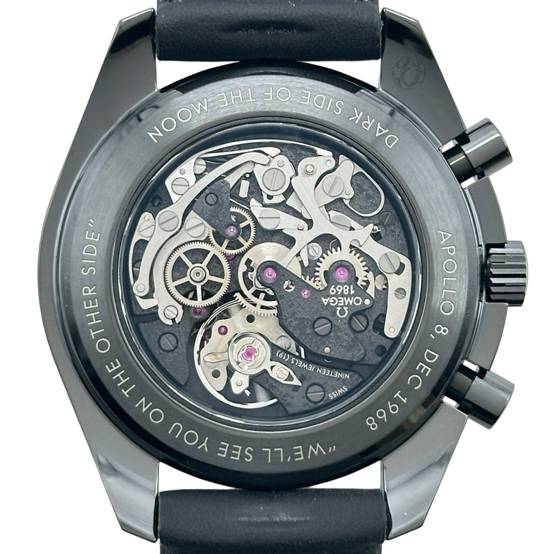 オメガ OMEGA スピードマスター ムーンウォッチ クロノグラフ ダーク