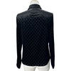 グッチ GUCCI GGストレッチベルベットデヴォレシャツ 860674 ブラック レーヨン メンズ 長袖シャツ