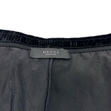 グッチ GUCCI GGストレッチベルベットデヴォレパンツ 864615 ブラック レーヨン メンズ パンツ