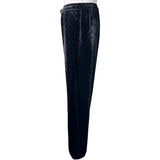 グッチ GUCCI GGストレッチベルベットデヴォレパンツ 864615 ブラック レーヨン メンズ パンツ
