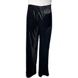 グッチ GUCCI GGストレッチベルベットデヴォレパンツ 864615 ブラック レーヨン メンズ パンツ