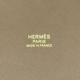 エルメス HERMES ピコタンロックPM カーゴ W刻印 エクリュ/エトゥープ ゴールド金具 トワル スイフト レディース ハンドバッグ