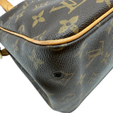 ルイ・ヴィトン LOUIS VUITTON バティニョール M51156 ブラウン モノグラム/レザー レディース ハンドバッグ