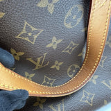 ルイ・ヴィトン LOUIS VUITTON バティニョール M51156 ブラウン モノグラム/レザー レディース ハンドバッグ