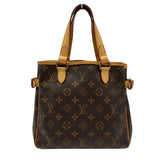ルイ・ヴィトン LOUIS VUITTON バティニョール M51156 ブラウン モノグラム/レザー レディース ハンドバッグ