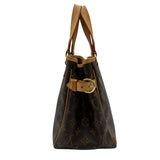 ルイ・ヴィトン LOUIS VUITTON バティニョール M51156 ブラウン モノグラム/レザー レディース ハンドバッグ