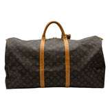 ルイ・ヴィトン LOUIS VUITTON キーポル・バンドリエール60 M41412 ブラウン モノグラム/レザー メンズ ボストンバッグ
