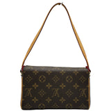 ルイ・ヴィトン LOUIS VUITTON レシタル M51900 ブラウン モノグラム・キャンバス レディース ハンドバッグ