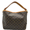 ルイ・ヴィトン LOUIS VUITTON ディライトフルPM M40352 ブラウン モノグラム・キャンバス レディース トートバッグ
