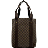 ルイ・ヴィトン LOUIS VUITTON カバ・ボブール N52006ダミエ ユニセックス トートバッグ