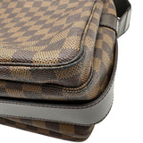 ルイ・ヴィトン LOUIS VUITTON ナヴィグリオ N45255 ブラウン ダミエ・レザー メンズ ショルダーバッグ