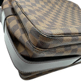 ルイ・ヴィトン LOUIS VUITTON ナヴィグリオ N45255 ブラウン ダミエ・レザー メンズ ショルダーバッグ