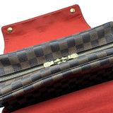 ルイ・ヴィトン LOUIS VUITTON ナヴィグリオ N45255 ブラウン ダミエ・レザー メンズ ショルダーバッグ