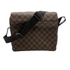 ルイ・ヴィトン LOUIS VUITTON ナヴィグリオ N45255 ブラウン ダミエ・レザー メンズ ショルダーバッグ