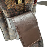 ルイ・ヴィトン LOUIS VUITTON ナヴィグリオ N45255 ブラウン ダミエ・レザー メンズ ショルダーバッグ