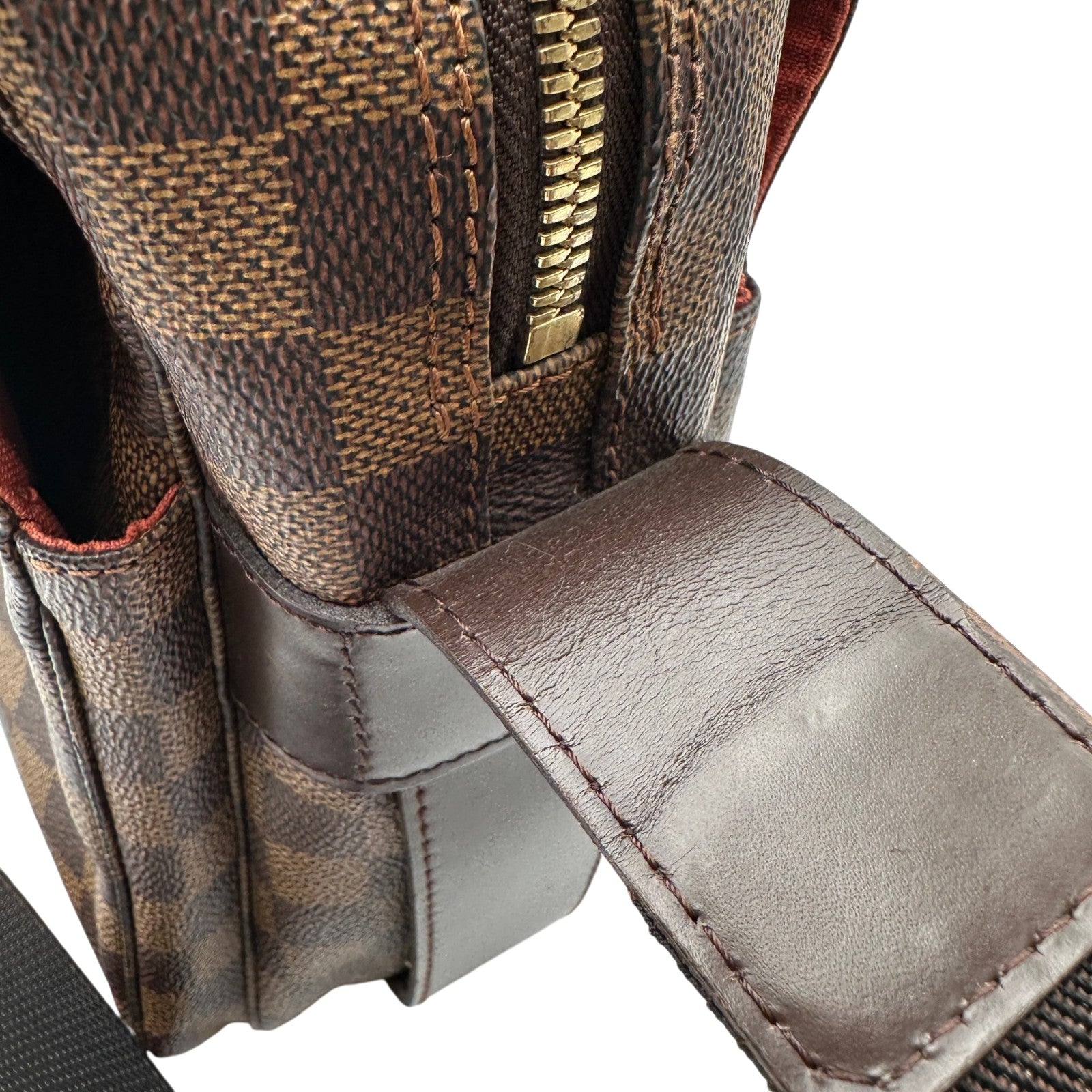 ルイ・ヴィトン LOUIS VUITTON ナヴィグリオ N45255 ブラウン ダミエ